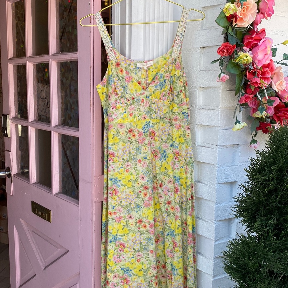 Sabina dress rainbow skies